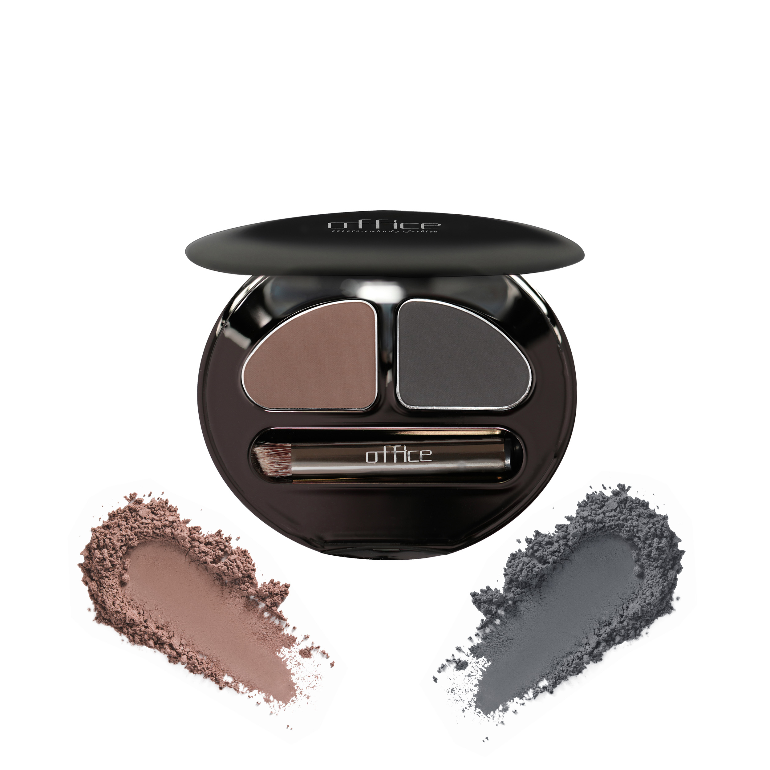 Office Charming and Fantastic Double Color Eyebrow Powder BI